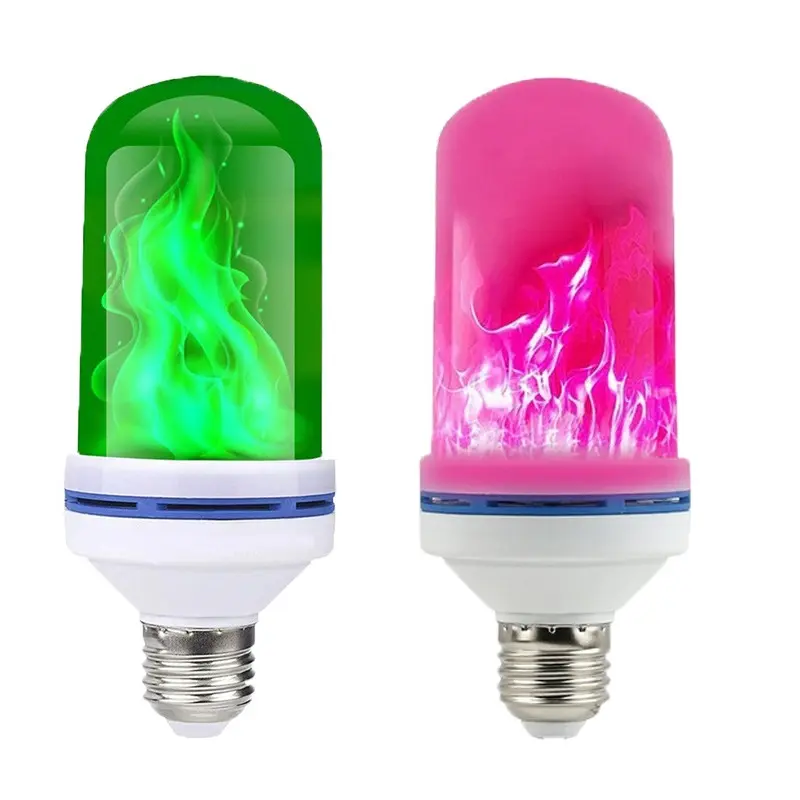 Full Model 5W E27 B22 Flame Bulb 85-265V LED Flame Effect Fire Light Bulbs Flickering Emulation Decor LED Lamp