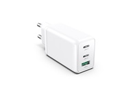 Adaptateur secteur compact 65W prise pliable chargeur universel portable pour ordinateur portable avec plusieurs ports Usb Type C Pd 3.1 pour Iphone 15 16
