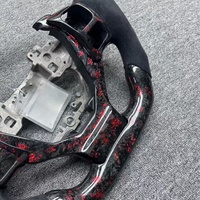 Volant en fibre de carbone forgé avec LED pour Lexus RC F RC350 RC300 RC200t ISF IS350 IS300 IS250 IS200t NX300h GS350 GS F