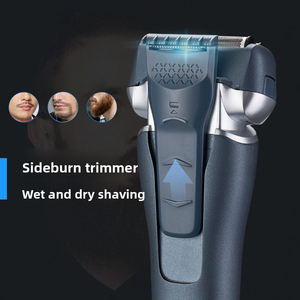 Afeitadora Eléctrica Recargable Inalámbrica para Hombre con 3 Cuchillas Flotantes y Recortadora Retráctil para Cara y Cuerpo - Product Image 4