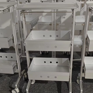 New High Spec Aluminum <b>Trolley</b> <b>Trolley</b> Storage Rack Multifunctional Beauty Salon <b>Tool</b> Cart - Product Image 4
