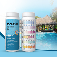 Tiras Reactivas Avanzadas 7 en 1 para Piscinas - Solución Integral para el Mantenimiento de Piscinas, Spas y el Cuidado del Agua