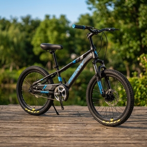 Bicicleta de Montaña de Aluminio y Acero al Carbono, Fabricada en China, 20 Pulgadas, Doble Disco, OEM, Una Velocidad - Product Image 3