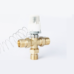 X13860 Brass Material External <strong>Temperature</strong> Sensing Three Way <strong>Temperature</strong> <strong>Control</strong> Thermostatic Radiator <strong>Valve</strong> - Product Image 6