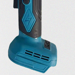 מטחנת זווית תעשייתית אלחוטית ללא מברשות 20V מופעלת על ידי סוללת ליתיום-יון עם מתג הזזה, ניידת ונטענת לשימוש עצמי - Product Image 3