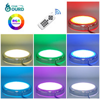 316 acier inoxydable 12v ce 12W Rgb télécommande haute luminosité lampes sous-marines Led piscine lumières sous l'eau natation