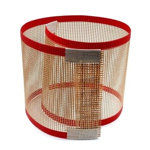 High Temperature Resistance <strong>PTFE</strong> Coated Fiberglass Open Mesh <strong>Belt</strong> Non Stick <strong>PTFE</strong> Mesh Conveyor <strong>Belt</strong> For Drying - Product Image 3