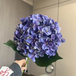 <span class=keywords><strong>Flores</strong></span> DE BODA artificiales moradas para decoración navideña para centro comercial, escaparates, guías de carretera, flor de Acción de Gracias - Product Image 3