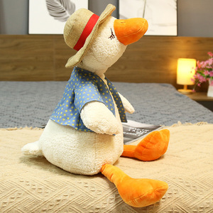 Custom Logo Pilot <strong>Gromit</strong> Plush Dolls Lop Ear Lily Bunny Stuffed Toys Talking Duck Pillows Claw Machine Promotional Toys Gifts - Product Image 4