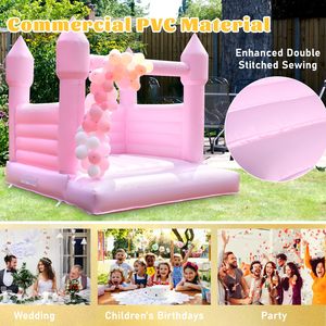 <span class=keywords><strong>Castello</strong></span> Gonfiabile Commerciale in PVC Rosa <span class=keywords><strong>Nero</strong></span> Bianco per Feste all'Aperto, Adulti e Bambini - Product Image 4