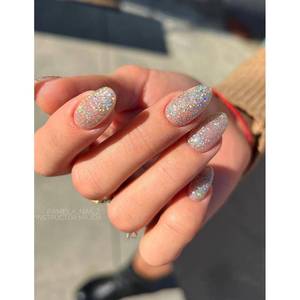 Vernis à ongles Majida Gel Polish Color 8,5 ml, effet holographique scintillant, gel UV pour nail art - Product Image 2