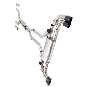 Tuyaux d'échappement en acier inoxydable sur mesure pour BMW X5M X6M 4.4T F95 F96 2019-2023, silencieux d'échappement Catback, 1:1 OEM Bolt-On - Product Image 3