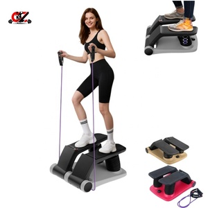 Mini Escaladora Ajustable de Acero - Máquina de Ejercicios Cardiovasculares y Abdominales, Equipo de Fitness Portátil para Uso Doméstico - Product Image 1