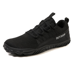 Zapatos de senderismo de malla para hombre, con puntera ancha, antideslizantes, transpirables, para caminar y hacer trekking. - Product Image 5