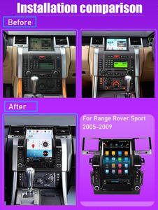 Lecteur multimédia 12.1 pouces Auto stéréo GPS Navigation sans fil Carplay autoradio pour Land Range Rover Sport L320 2005-2009 - Product Image 6