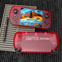Console de jeu portable classique R36H Pro Max 64 Go, système d'exploitation Linux ARKOS2.0 original, lecteur de jeux vidéo portable mini 4,2 pouces