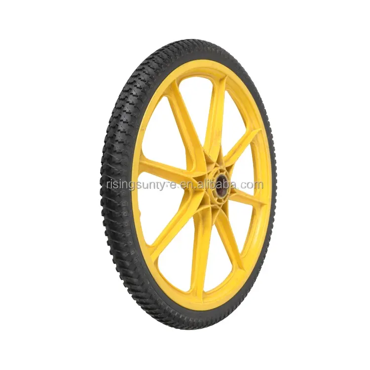 20X1.75 inç şişme içermeyen sarı çin'de lastik üreticileri havasız tubeless dayanıklı araçlar için lastikler yağ lastik bisiklet