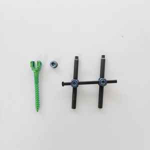 Geasure Orthopedische Titanium Spinale Schroef Implantaten Pedikel Schroef En Staaf Voor Chirurgische - Product Image 2