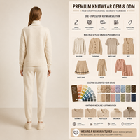 Pull en cachemire mélangé à la laine pour femme, col roulé, motif floral en relief, manches longues, tricoté, OEM
