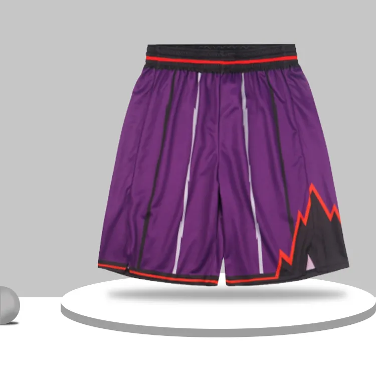 Celana Pendek Olahraga Basket Pria, Celana Pendek Olahraga Tim Digital Bercetak untuk Pria