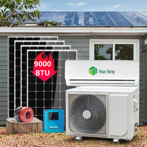 9000Btu Hybrid <b>Mini</b> Solar Split <b>Air</b> <b>Conditioner</b> 48v Power Supply Wall Mounted Complete Kit - Product Image 2