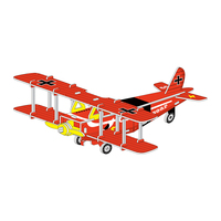 Jouets éducatifs, modèle d'avion volant en carton et mousse, série de chasseurs, puzzle 3D avec 33 pièces