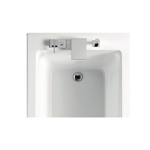 Baignoire en acrylique Kamalu KM200 160x75cm Blanc brillant pour usage domestique - Product Image 4