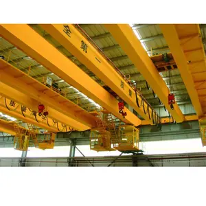 high quality double girder overhead travelling crane 100t double overhead crane for lifting