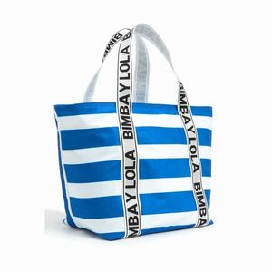 Sac fourre-tout en toile extra large de 21 pouces sac de plage de voyage avec sangle en forme de lettre personnalisée sac fourre-tout portable pour femmes - Product Image 4