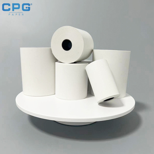 Rollos Térmicos 57x30mm 80x60mm 60gsm Personalizados de Fábrica, Resistentes al Aceite, para Recibos de Caja Registradora, para Restaurantes y Entregas - Product Image 1