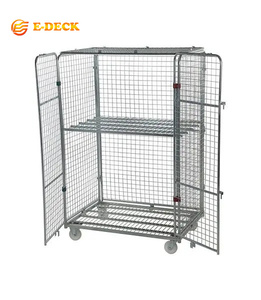 <span class=keywords><strong>Chariot</strong></span> jumbo à quatre côtés <span class=keywords><strong>de</strong></span> cage <span class=keywords><strong>de</strong></span> petit pain <span class=keywords><strong>de</strong></span> <span class=keywords><strong>transport</strong></span> pour le mouvement <span class=keywords><strong>de</strong></span> vêtement - Product Image 6