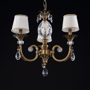 VHFabric LED ciondolo di <span class=keywords><strong>cristallo</strong></span> lampadario in ottone caldo casa camera da letto <span class=keywords><strong>paralume</strong></span> decorativo con altezza regolabile - Product Image 2