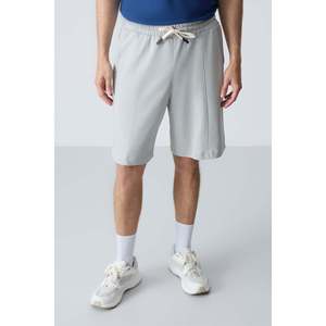 Shorts basiques pour hommes en coton texturé épais et doux, coupe standard - 81277 - Stone - Product Image 1