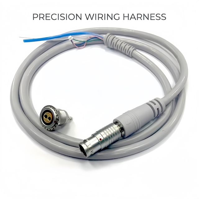 Hot Sale Custom Automotive Copper Core PVC Insulated Wiring Harness FGG EGG Push Pull Adapter Self-Lock Metal Plug Socket