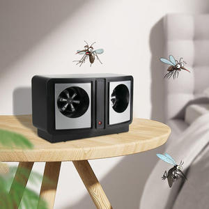 Double haut-parleur alimenté pour l'intérieur, <span class=keywords><strong>anti</strong></span>-<span class=keywords><strong>moustique</strong></span>, souris, contrôle des rats, plug-in électronique, <span class=keywords><strong>anti</strong></span>-parasite, insectifuge ultrasonique - Product Image 3