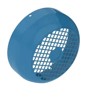 Personnalisé oem couverture de ventilateur de moto avec la couleur bleue