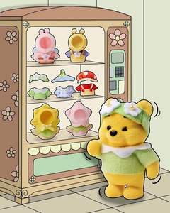 Miniso Winnie <span class=keywords><strong>the</strong></span> Garden Series Blind Box - Statuetta Sorpresa da Collezione, Modello Originale, Confezione Originale, per Decorazioni Casa e Regali Unisex - Product Image 3