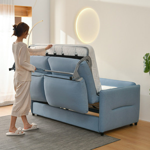 <span class=keywords><strong>Canapé</strong></span>-lit en bois de style européen de luxe léger pour salon, tissu lavable, style américain, <span class=keywords><strong>canapé</strong></span> sectionnel pour salon, hôtel, villa, salle de sport - Product Image 1