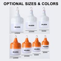 Lampe à énergie solaire Portable Led ampoule panneau d'énergie solaire éclairage tente Camping nuit pêche d'urgence poulaillers lumières LED