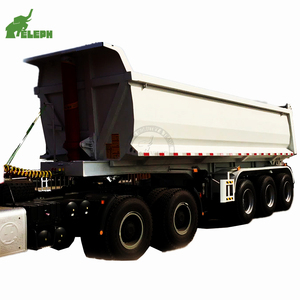 Remolque Volquete Hidráulico de 60-80 Toneladas, 3-4 Ejes, 40 Metros Cúbicos, Remolque Volquete Trasero Compacto para Tractor, Semirremolques <span class=keywords><strong>en</strong></span> <span class=keywords><strong>Venta</strong></span> - Product Image 6