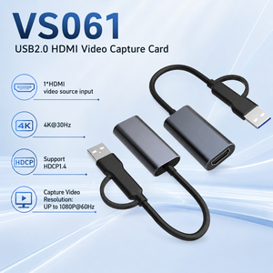 Tarjeta Capturadora de Video HDMI a USB C 4K 1080P 60Hz MS2109, Caja Capturadora de <span class=keywords><strong>Audio</strong></span> para Transmisión en Vivo OBS, Juegos, Cámara, <span class=keywords><strong>PC</strong></span>, Mac - Product Image 3