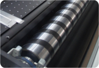 Imprimante jet d'encre à solvant pour bannières de 5 m, autocollants en vinyle flexible, avec têtes d'impression FY-5300AT Plus Super Large Alpha 1024HG