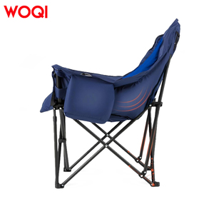 Woqi <span class=keywords><strong>เก้าอี้</strong></span>ตกปลากลางแจ้งพกพาสะดวก, <span class=keywords><strong>เก้าอี้</strong></span>พักผ่อนเบาะพับได้ตั้งแคมป์สวนชายหาดสไตล์โมเดิร์น - Product Image 3