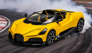 รถโมเดลอะคริลิค ขนาด 1/32 แบบจำลองรถโรดสเตอร์ ประตูเปิดได้ <span class=keywords><strong>W16</strong></span> Mistral ล้ออัลลอยด์แบบดึงถอยหลัง ขยับได้ รถซูเปอร์คาร์ สำหรับเด็กผู้ชาย - Product Image 4