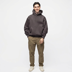Ventes en gros OEM, sweat-shirt personnalisé à capuche lourd, style décontracté, sweat-shirt à capuche pour homme, sweat-shirt en coton à capuche - Product Image 1