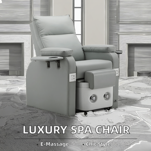 Moderner Luxus Beauty Nagels tudio Elektrischer Pipeless Whirlpool Fuß Spa Ganzkörper Europäische Touch Massage Maniküre Pediküre Ein Sitz - Product Image 2