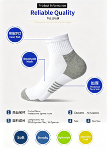 Custom Private Label <b>Running</b> <b>Socks</b> Professional Low Cut Breathable Mesh Athletic Sports <b>Socks</b> - Product Image 3