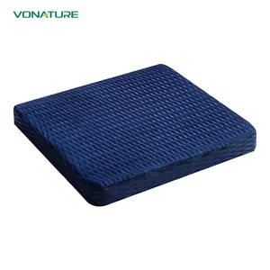 Comfort 0 Gravity Coccyx Orthopedic Office Chair Pad Car Memory Foam Polyolefin Elatomer POE Seat Cushion