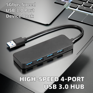 3.0 High-Speed 4-Port <strong>USB</strong> Docking Station Universal Laptop <strong>Device</strong> Extender HUB <strong>USB</strong> Type-C <strong>Interfaces</strong> Stock Available - Product Image 2