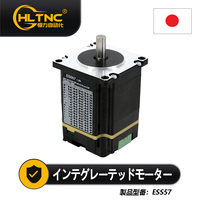 Motor Stepper Loop Tertutup Terintegrasi NEMA 23 Jepang dengan Driver 2 Fase 3-in-1 Motor Servo Mudah 1.2Nm 2.2Nm 3Nm ESD2